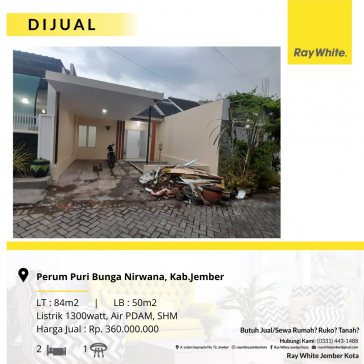 DIJUAL RUMAH DAERAH JEMBER KOTA