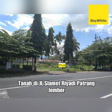 DIJUAL TANAH DI JL. SLAMET RIYADI PATRANG JEMBER